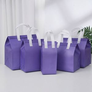 Sacs isothermes jetables personnalisés en aluminium à motif de dessin animé, durables, isolés, de qualité alimentaire, pliables, pour plats à emporter, 30L 20L 15L - Product Image 5