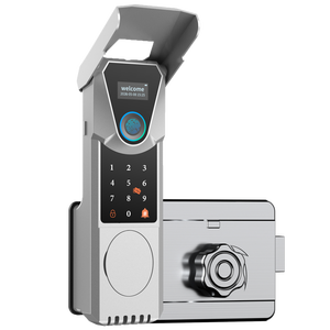 2026 Sinon <b>Smart</b> Camera <b>Smart</b> <b>Lock</b> with APP Control IP65 Waterproof 5-in-1 Biometric Fingerprint Door LockOutdoor Gate Villa Key - Product Image 2