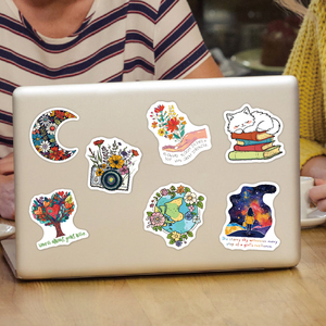 50P Pegatinas Decorativas de Vinilo Impermeables con <span class=keywords><strong>Frases</strong></span> Inspiradoras y Motivacionales para Chicas Adolescentes - Product Image 4