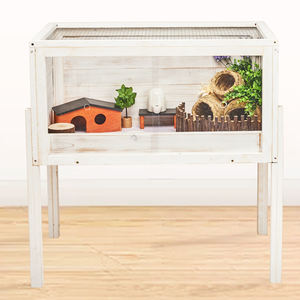 <span class=keywords><strong>Cage</strong></span> de maison de <span class=keywords><strong>hamster</strong></span> de hérissons de poulet de rutine en plastique transparent transparent - Product Image 1