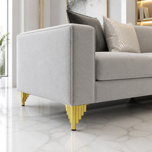 Pieds de canapé en forme de montagne Wansheng, en acier laminé à froid, support de mobilier moderne et simple pour canapé, table, meuble TV, lit - Product Image 1