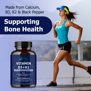 Capsules de Vitamine D3 K2 OEM ODM avec Vitamine D pour la Santé des Dents et des Os, Haute Puissance, Compléments Alimentaires Améliorés - Product Image 3