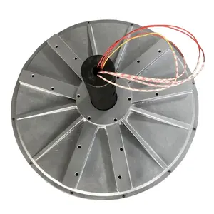 20kw 300rpm Custom Voltage Inner Rotor AC PMA PMG 3 Phase Low RPM Coreless Permanent Magnet Generator Alternator