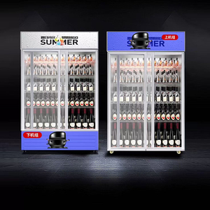 Thiết bị làm lạnh thương mại dung tích lớn siêu thị, tủ lạnh đứng trưng bày đồ uống - Product Image 3