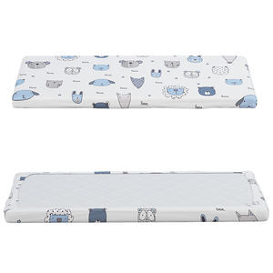 新しい綿100% の柔らかいベビーベッドシーツ快適な新生児ベビーベッドシーツ - Product Image 6