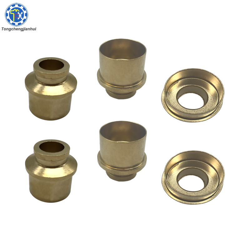 Изготовленный на заказ OEM CNC фрезерный станок полированный латунный соединитель для фитинга трубы