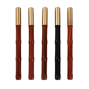 Bolígrafo de Bambú Personalizado, Bolígrafo de Metal Ecológico para Regalo, Escritura, Oficina, Escuela - Product Image 1