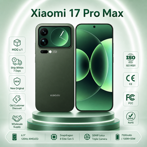 Xiaomi 17 Pro Max Originale Smartphone 5G con Schermo Posteriore ad Alta <span class=keywords><strong>Definizione</strong></span> da 6,9 Pollici + 2,9 Pollici, Snapdragon 8 Elite Gen 5M, Fotocamera Avanzata - Product Image 1