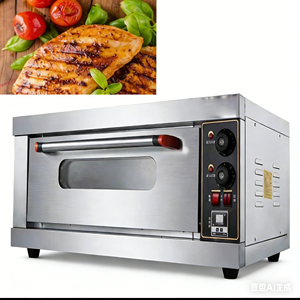 Four à pizza d'extérieur - Four électrique portable à granulés pour comptoir, idéal pour <span class=keywords><strong>restaurant</strong></span>, camping, boulangerie - Product Image 1