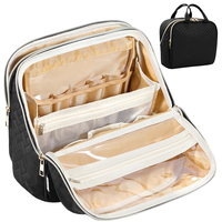Sacs de toilette cosmétiques imperméables personnalisés Haoran, grandes trousses de maquillage, trousse de maquillage, bolsas de maquillaje en gros