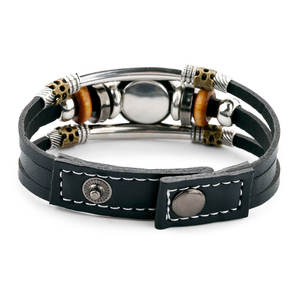 Bracelet en Cuir Pierre Temporelle « Hot Selling » Logo des 32 Équipes de Football Américain NFL, Design Personnalisé - Product Image 3