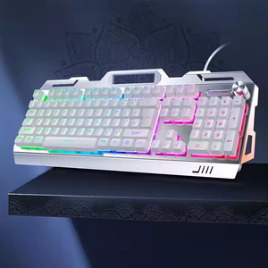 Nuevo Combo de Teclado Mecánico RGB con Retroiluminación, Mouse y Auriculares con Cable para Juegos de Escritorio, 104 Teclas - Product Image 4