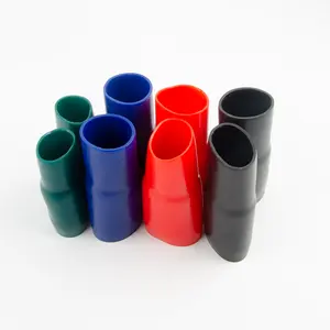 Silicone End Caps Rubber Cap Insulation Soft Cover Seals Thread Protection Sleeve Stopper Black Sealing Lid Sheath Outer