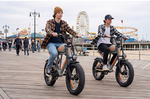 米国倉庫直送工場製500ワット電動自転車マウンテンバイクビーチクルーザーファットバイク - Product Image 2