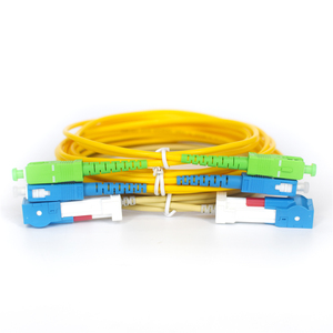 Optic Fiber Patch Cord 1M Armoured <strong>Sc</strong>-Lc Metal Dx Sm Fc Upc Apc Fiber Pigtail <strong>Sc</strong>/Upc <strong>15</strong> M <strong>Sc</strong>-Fc Fiber Patch Cord - Product Image 1