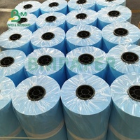 Papel Bond Antiestático de Color Azul de 20 lb, Rollo de Papel para Dibujo de Plantillas Digitales de una o dos Caras, 36" x 150 pies, para Impresión de Inyección de Tinta