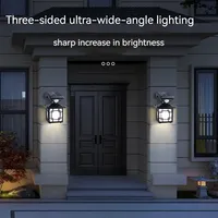 Lumière solaire LED moderne pour jardin et aménagement paysager, étanche IP65, pour extérieur