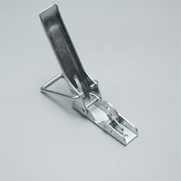 Loquet à bascule en fer galvanisé zingué avec clips de verrouillage pour boîte, boîte à outils, tiroir, carton – Vente en gros