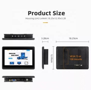 คอมพิวเตอร์อุตสาหกรรมแบบฝังตัวขนาด 7 นิ้ว หน้าจอสัมผัส กันน้ำมาตรฐาน IP65 ราคาประหยัด - Product Image 5