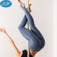 Vêtements de pole fitness personnalisés pour femmes, vêtements de pole dance, leggings antidérapants