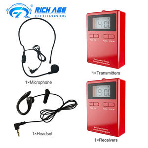 Système de guide touristique sans fil pour l'équitation/UHF Stable et forte pénétration/20 canaux/Synchronisation de fréquence en un clic - Product Image 6