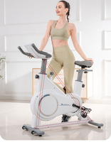 Vélo d'exercice électromagnétique d'intérieur avec cadre amovible et durable, équipement de fitness domestique de haute qualité