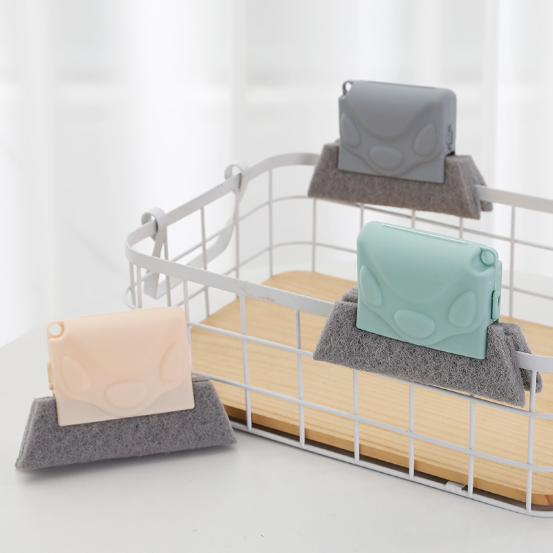 N4 креативные щетки для чистки канавок дверей и окон, волшебная щетка для чистки окон, ручной захват, щелевые зазоры, углы, многофункциональная Чистка