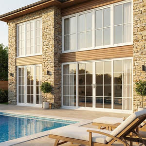 Vendita Diretta dalla Fabbrica, Finestre Scorrevoli in <span class=keywords><strong>PVC</strong></span> di Ultima Generazione Nord Americana, Finestre in Vetro Scorrevoli in Plastica UPVC - Product Image 3