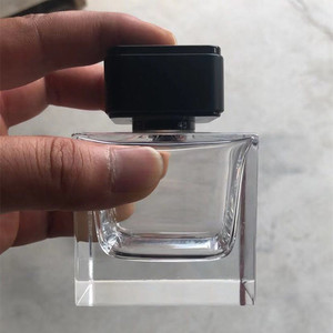 Nhà Máy Bán buôn New rỗng dầu nước hoa <span class=keywords><strong>Atomizer</strong></span> 50ml 100ml rõ ràng vuông chai nước hoa thủy tinh với phun - Product Image 6