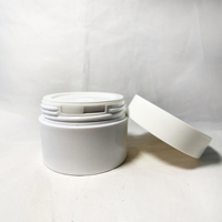 Pot en plastique rechargeable personnalisable de 50 g pour crème cosmétique et soin de la peau