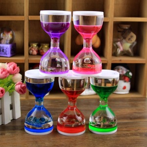 Minuteur créatif en forme de gourde à effet de goutte d'huile, en acrylique et cristal, ornement, cadeau pour étudiant, décoration d'anniversaire et de remise de diplôme - Product Image 1