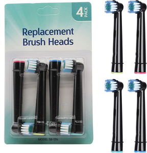 4-Pack morbido setola USB spazzolino elettrico <span class=keywords><strong>testine</strong></span> di ricambio <span class=keywords><strong>testine</strong></span> <span class=keywords><strong>per</strong></span> adulti <span class=keywords><strong>per</strong></span> uso domestico e alberghiero in magazzino - Product Image 4