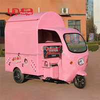 Tricycle électrique Tuk Tuk Tuk jus bière Bar lait café chariot petit déjeuner Hot Dog crème glacée camion alimentaire Offre Spéciale