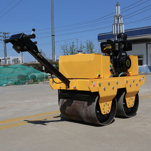 รถบดอัดดิน 5 ตัน ลูกกลิ้งแอสฟัลต์ เครื่องยนต์มาตรฐาน EPA รถบดถนน - Product Image 6
