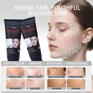 Mascarilla Facial Exfoliante Nocturna con Colágeno, Niacinamida y Ácido Hialurónico para Hidratación, Reafirmación y Antiarrugas - Product Image 3