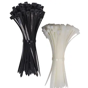 Cable Tie Wraps Nylon Cable Ties Zip Tie 6 Inch 150*7 6mm Plastic Wire Tie Wraps