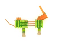 Aire de jeux extérieure pour enfants en acier et métal de haute qualité, personnalisable, pour les écoles et les communautés, avec une capacité de 5 enfants