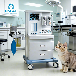 OSCAT 애완동물 의료 장비 마취기 환자 모니터 포함 안전한 수의학 장비 (EU 동물병원용) - Product Image 2