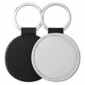Leather Keychain Company Activity Logo Printed Keychains to Sublimate Sublimation Key Holder Blanks Custom Promotional Gifts - Product Image 6