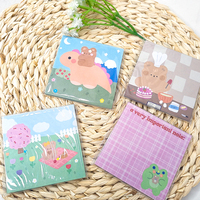 Fournisseur de papeterie Kawaii Animal Cartoon imprimé bloc-notes et Journal plan hebdomadaire note autocollante
