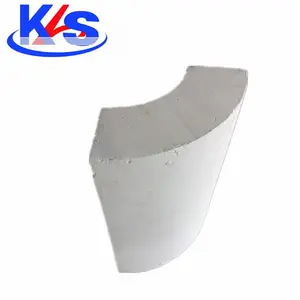 Calcium silicate pipe section manufacturing plant insulation ASTM C610