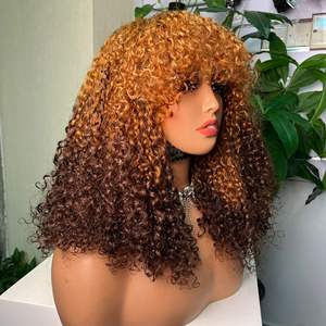 วิกผมคนแท้100% 270กรัม SDD Pixie หยิกหน้าม้าสุดๆ - Product Image 2