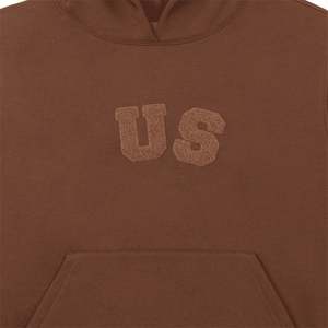 Haute qualité hommes sweats à capuche coton lourd éponge français impression broderie hiver automne personnalisé motif solide - Product Image 2