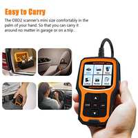 Herramienta de diagnóstico automotriz OBD 2, autoescáner OM126 EOBD JOBD OBD2, Analizador de motor profesional