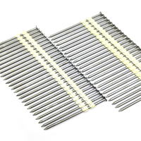 Clous de bande en plastique 21 degrés clous de cadre collés en feuille de plastique