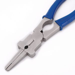 Pince de protection pour soudage électrique de 8 pouces avec poignée en plastique, multifonctionnelle, de qualité industrielle, à bec long pour le bricolage - Product Image 1