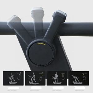 Cinta de correr manual mecánica curva Cheernin estilo Woodway con motor integrado, pantalla LCD, inclinación ajustable y plástico de alta resistencia - Product Image 4