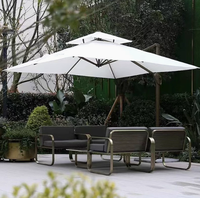 Ensemble de canapés d'extérieur modernes et confortables en aluminium, canapé de jardin, canapé de loisirs pour cours, villas, salon