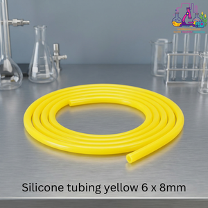 Yellow High Quality <b>Silicone</b> Tubing 6x8mm with High Flexibility and Excellent Chemical Resistance for <b>Tubes</b> - Product Image 2
