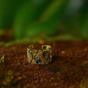 Fashion <b>Rings</b> PVD Gold Plated 316L Stainless Steel Sustainable Resistant Wide Band <b>Ring</b> For Women Men Jewelry - Product Image 3